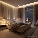 Bedroom with layered lighting for ambiance and comfo effb d db abfc 041223 design-foto.ru