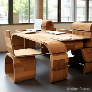 Biodegradable materials in contemporary office furni face afc c aa _1_2 071223 design-foto.ru