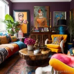 Bold textures on furniture in an eclectic living roo ccc a d bb baa 071223 design-foto.ru