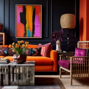 Bold textures on furniture in an eclectic living roo ccc a d bb baa _1 071223 design-foto.ru