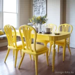 Bright Yellow Dining Chairs stylize v ecd f f c bdea _1_2 071223 design-foto.ru