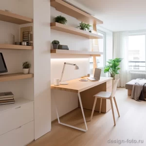 Compact and minimalist furniture in a small apartmen f d f aa fbbd 071223 design-foto.ru