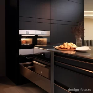 Concealing kitchen appliances for a seamless contemp c d a aa fdacdcf _1_2_3 131223 design-foto.ru