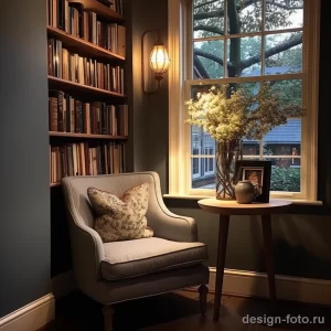 Cozy and personalized reading corner reflecting indi fd ad a ac aebdea 041223 design-foto.ru