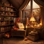 Cozy and personalized reading corner reflecting indi fd ad a ac aebdea _1_2 041223 design-foto.ru