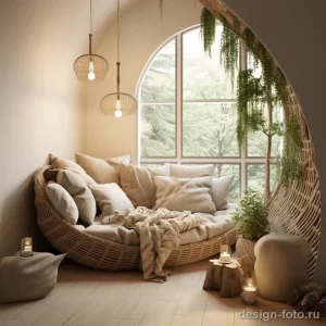 Cozy nook with natural colors for a relaxing atmosph fd db ec ab fbec _1_2 041223 design-foto.ru