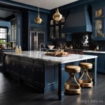 Dark Kitchens Bold Cabinet Colors stylize v bfcdf c da baccffeb _1_2 041223 design-foto.ru