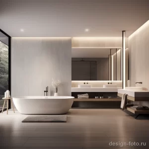 Designing a minimalist and efficient bathroom for a debcd dbb c f aaa _1_2 131223 design-foto.ru