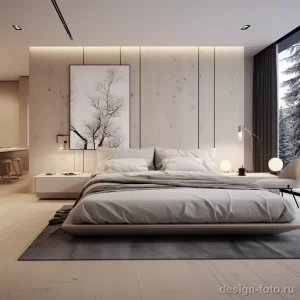 Designing minimalist bedrooms with contemporary comf acd ace bfb bedcf _1_2 131223 design-foto.ru