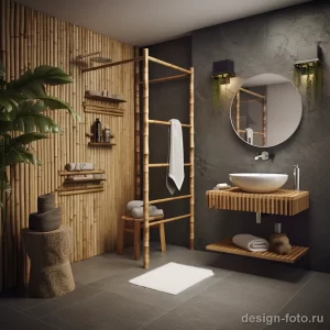 Eco friendly bathroom with bamboo accessories and na fc bd bd ad ddb 041223 design-foto.ru
