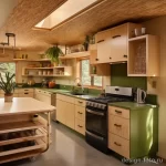 Eco friendly kitchen with sustainable materials and bec fef bddd dfefbee _1_2 041223 design-foto.ru