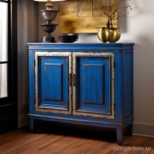 Electric Blue Accent Cabinet stylize v ef a caafe _1 071223 design-foto.ru