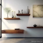 Floating shelves and consoles in contemporary interi fd a bdeb _1_2 131223 design-foto.ru