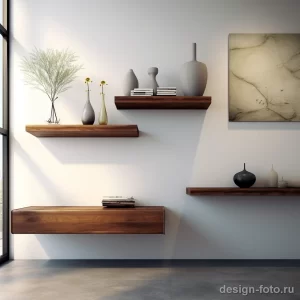 Floating shelves and consoles in contemporary interi fd a bdeb _1_2 131223 design-foto.ru