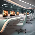 Futuristic Office Workstations stylize v ebbe ed cacbfad _1 071223 design-foto.ru