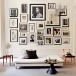 Gallery Wall Glamour Art Arrangements in Contemporar cd fa d a _1_2 131223 design-foto.ru