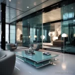 Glass and metal elements in modern interior design ccee a afd aed 131223 design-foto.ru