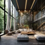 Glass and metal in the interior stylize v debd dda f bd cebee _1_2_3 131223 design-foto.ru