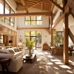 High ceilings and exposed beams stylize v dc fea f dcfaabcaf _1_2 131223 design-foto.ru