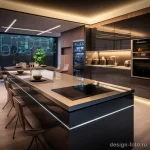 High tech kitchen with smart appliances and voice co cea be b ba ebec _1 041223 design-foto.ru