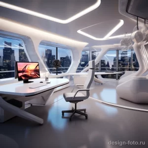 High tech office space with futuristic design elemen b ea f ab fbabafaa 071223 design-foto.ru