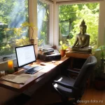 Home Office and Yoga Sanctuary stylize v cbb a c d fdaae 071223 design-foto.ru