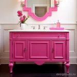 Hot Pink Bathroom Vanity stylize v de f daa 071223 design-foto.ru