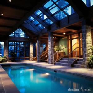 Indoor Pool and Spa Retreat stylize v bee ab a debcd 071223 design-foto.ru