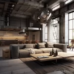 Industrial chic elements in contemporary interiors cfa a b aeece _1_2_3 131223 design-foto.ru