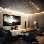 Integrated home theaters in modern design stylize ea eaff af ac eafaa _1_2 131223 design-foto.ru