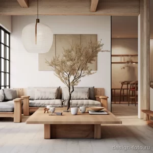 Japandi style interior combining Japanese and Scandi bafd cb b a ddc _1_2 041223 design-foto.ru