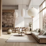 Japandi style interior combining Japanese and Scandi bafd cb b a ddc _1_2_3 041223 design-foto.ru