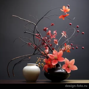 Japanese Ikebana Floral Arrangements stylize fecbf db cbfbf 071223 design-foto.ru