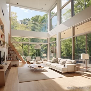 Large windows in an open plan home maximizing light dcbc ed dc _1_2_3 041223 design-foto.ru