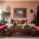 Living room with cultural influences and global deco eafa c a ace cdacb 041223 design-foto.ru