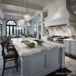 Marble Surfaces in Kitchen Design stylize v fca eb af afdfb 071223 design-foto.ru