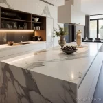 Marble Surfaces in Kitchen Design stylize v fca eb af afdfb _1 071223 design-foto.ru