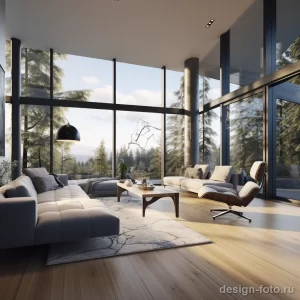 Maximizing natural light with floor to ceiling windo aa eae d eede 131223 design-foto.ru