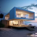 Minimalist Beachfront Residences stylize v fadbf dcb b de fdcbfad _1_2 071223 design-foto.ru