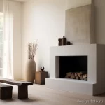 Minimalist Fireplace and Mantels stylize v d ad f caa fbbffdd 071223 design-foto.ru