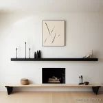 Minimalist Fireplace and Mantels stylize v d ad f caa fbbffdd _1_2 071223 design-foto.ru