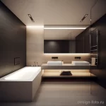 Minimalist bathroom design in modern design styli a ec cf eb ccbbf _1_2_3 131223 design-foto.ru