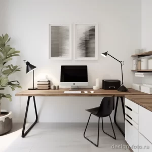Minimalist home office with modern desk and minimal add e b b ba _1_2 041223 design-foto.ru