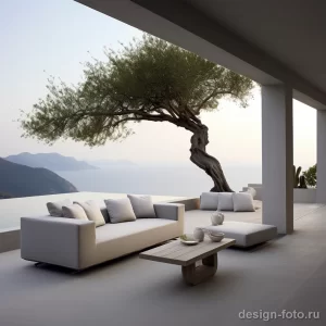 Minimalist outdoor patio furniture in a serene setti bebdc da c ad fdbaf 071223 design-foto.ru