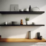 Minimalistic floating shelves in a sleek and modern ce afe b bbaa _1 041223 design-foto.ru