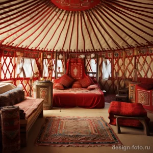 Mongolian Yurt inspired Spaces stylize v dbf f bad b d _1 071223 design-foto.ru