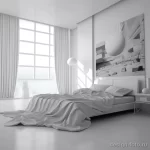 Monochromatic bedroom with a focus on a single color bddd f d ab feebe 041223 design-foto.ru