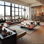 Multi use furniture pieces in a contemporary loft ap ebf e b eaf feccb 071223 design-foto.ru