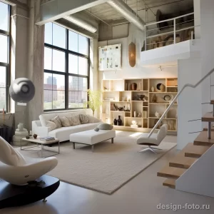 Multi use furniture pieces in a contemporary loft ap ebf e b eaf feccb _1_2 071223 design-foto.ru