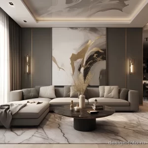 Muted tones with metallic accents in modern design db ae f _1 131223 design-foto.ru